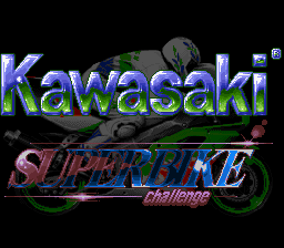 Kawasaki Superbike Challenge (USA) Title Screen